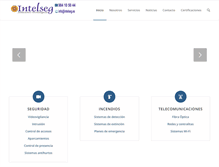Tablet Screenshot of intelseg.es